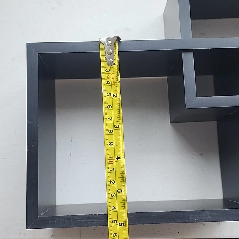 Small wall shelf set. Create extra storage space includes mounting hardware